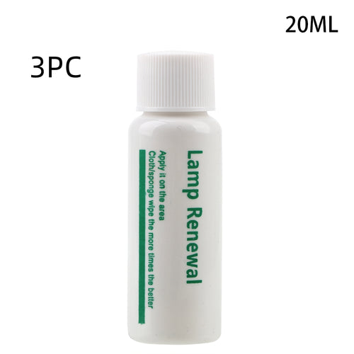 Automobile headlight repair liquid