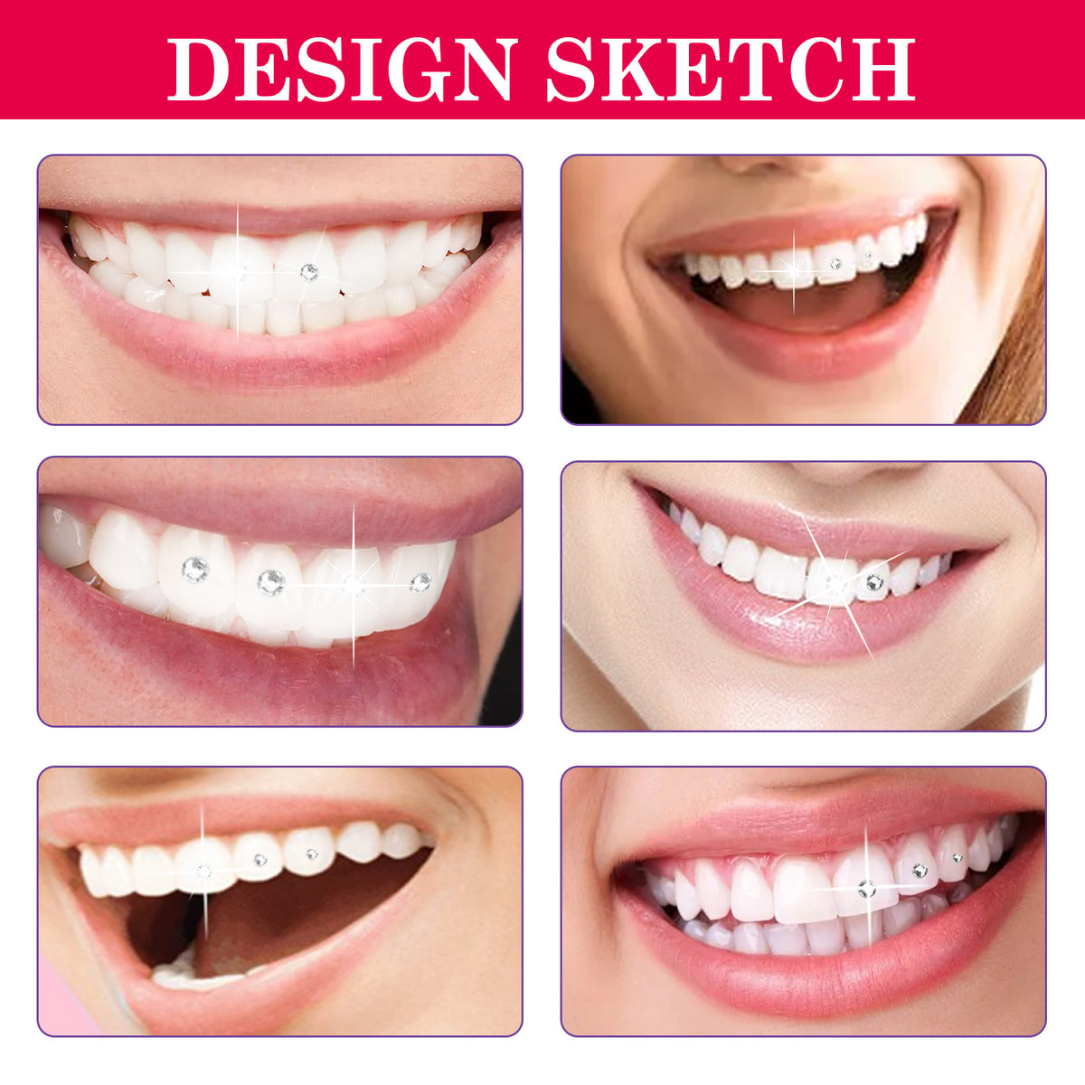 Tooth Gem Kit - Complete Teeth Gems Kit For DIY Tooth Decoration With Glue, Light, And Assorted Gems Perfect For Personalizing Your Smile, Tooth Art, And Cosmetic Teeth Enhancements